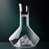 Hjemix | 1500ml Iceberg Decanter Kreativ blyfri krystallmateriale luksus høy-kvalitets hjem rødvin vin distributør karaffel vin mugge