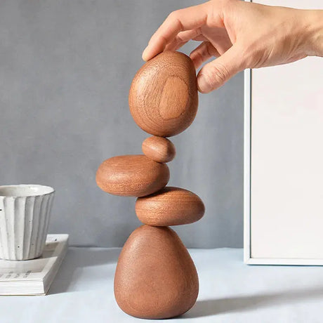 Hjemix | Oppdag balansen av steiner: Harmonisk kunstnerisk skulptur