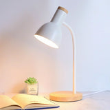 Hjemix | Høst og vinter belysning | Nordisk kreativt trekunst jern LED skrivebordslampe - Moxie
