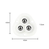 Hjemix | Selvklebende fullt svingbare møbelbevegelige hjul