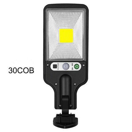 Hjemix | Solcellevegglys med bevegelsessensor | Hage- og gatebelysning | LED solbelysning - DoorLed