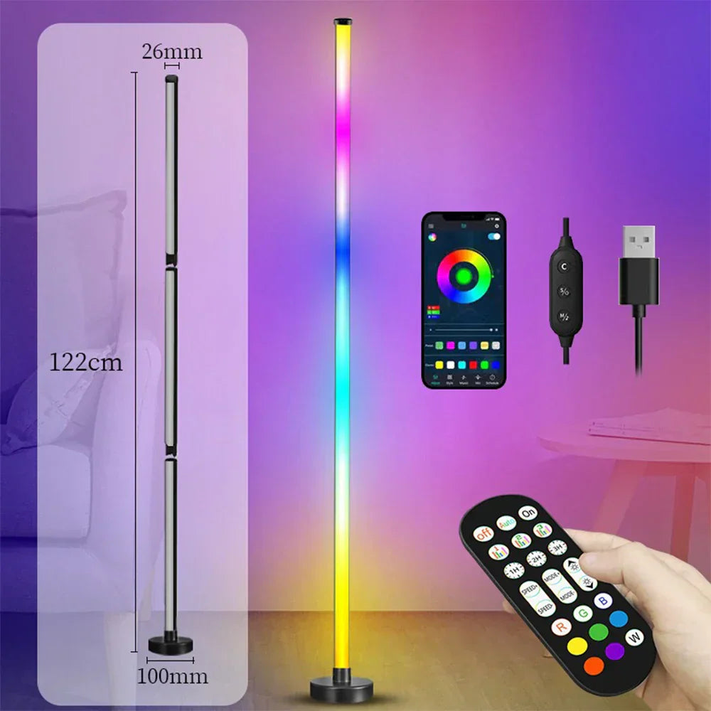 Hjemix | Smart RGB LED Gulvlampe
