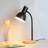 Hjemix | Høst og vinter belysning | Nordisk kreativt trekunst jern LED skrivebordslampe - Moxie