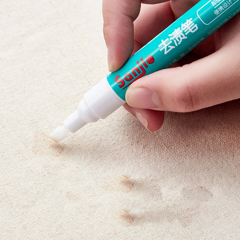 Hjemix | Magic Flekkfjerner Stift - Bærbar, Vaskefri Løsning for Klesflekker, Ideell for Olje og Rødvin på T-skjorter