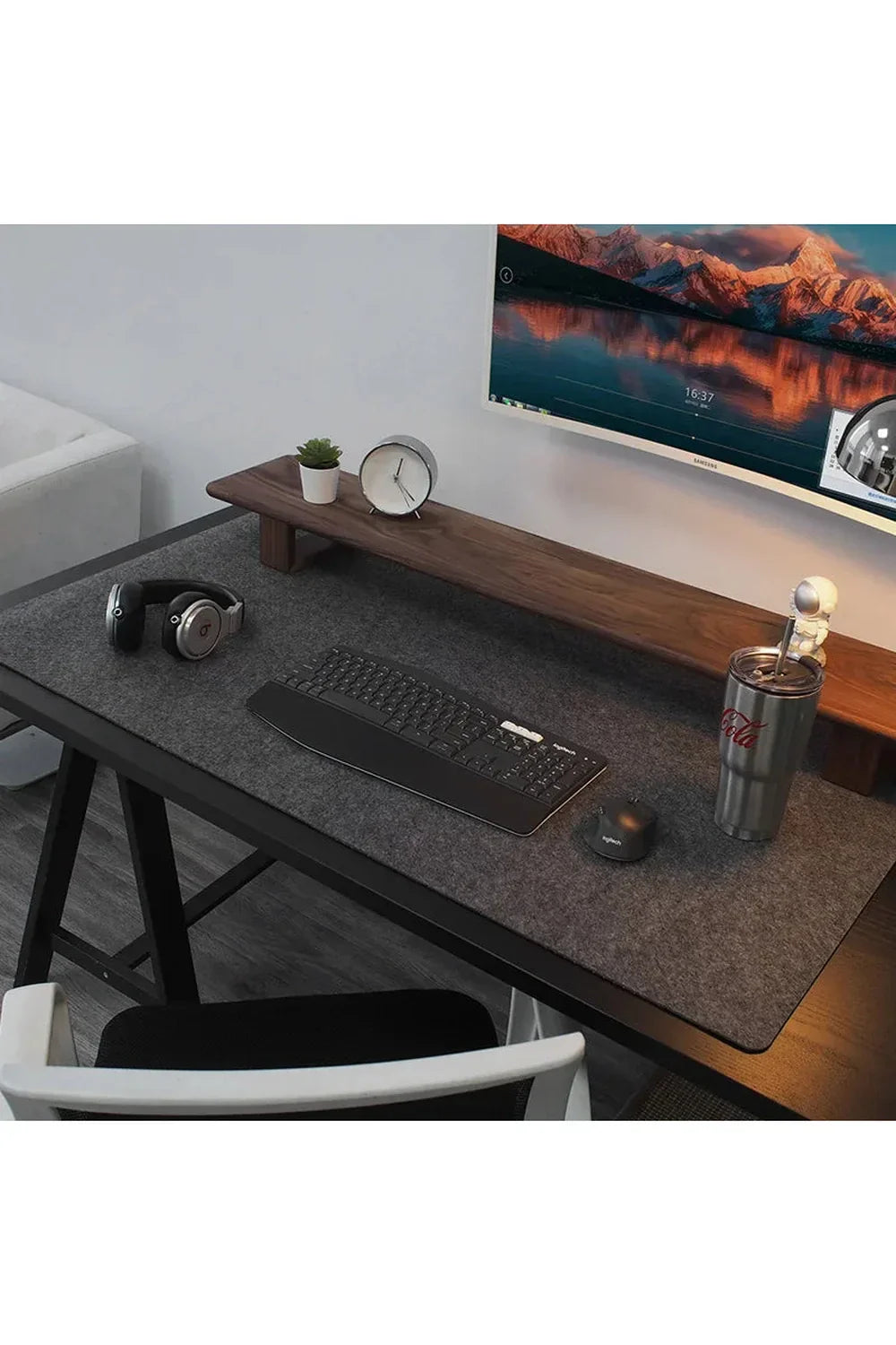 Hjemix | Ullfilte Myk Skrivebordsmatte