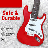 Hjemix | 4-String E-Gitar Toy for Kids - Portable Musikk Instrument, Perfekt Gave for Unge Musikere