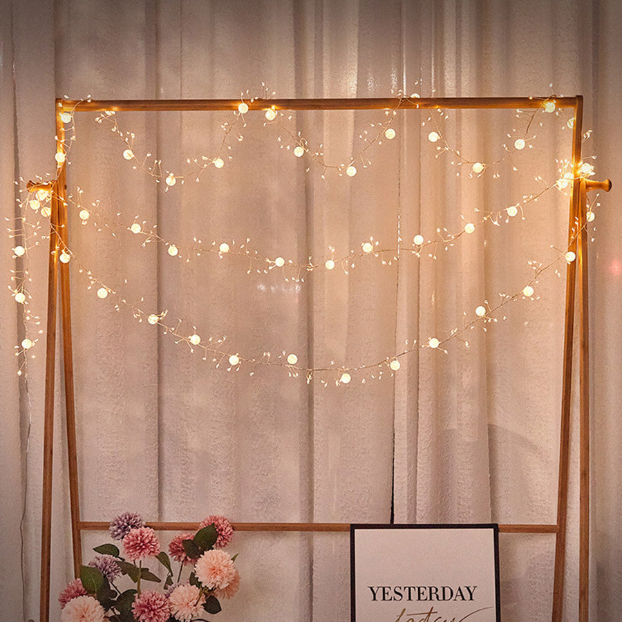 Hjemix | Fyrverkeri Feer Twinkle Klynge Lysstring