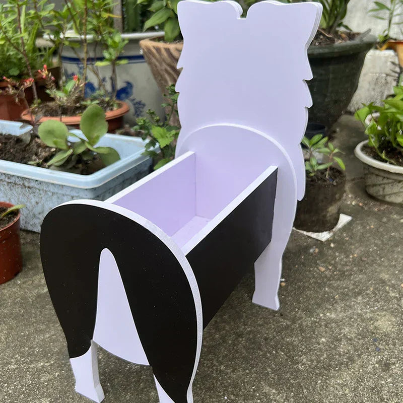 Hjemix | Blomsterpotte - Pawsome - Hund Plantebeholder - Ulike Raser