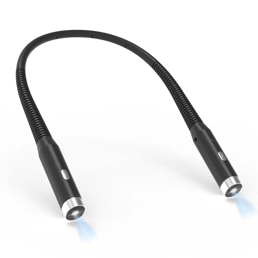 Hjemix | LED oppladbar nakke lampe med 3 moduser