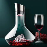 Hjemix | 1500ml Iceberg Decanter Kreativ blyfri krystallmateriale luksus høy-kvalitets hjem rødvin vin distributør karaffel vin mugge