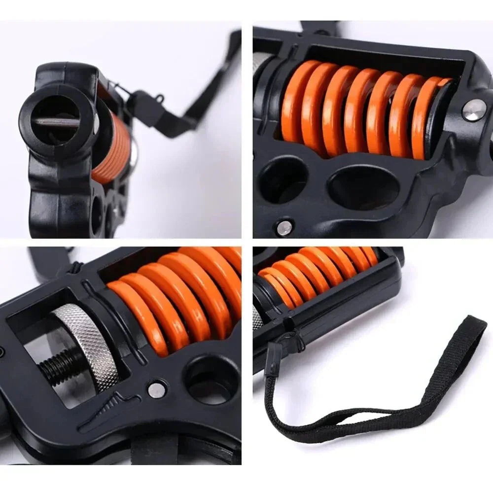 Hjemix | Justerbar 5-165kg Tung Grip Styrker - Finger Utvider for Arm, Håndledd, og Underarms Trening