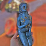 Hjemix | Healing Goddess Skulptur: Harpik abstrakt