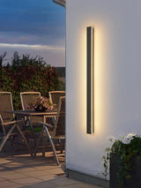 Hjemix | NeroEdge SleekLine Vanntett LED Vegglampe – Moderne Utendørslampe i Svart