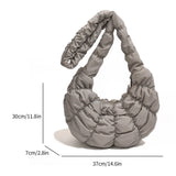 Hjemix | Puff Croissant Skulderveske