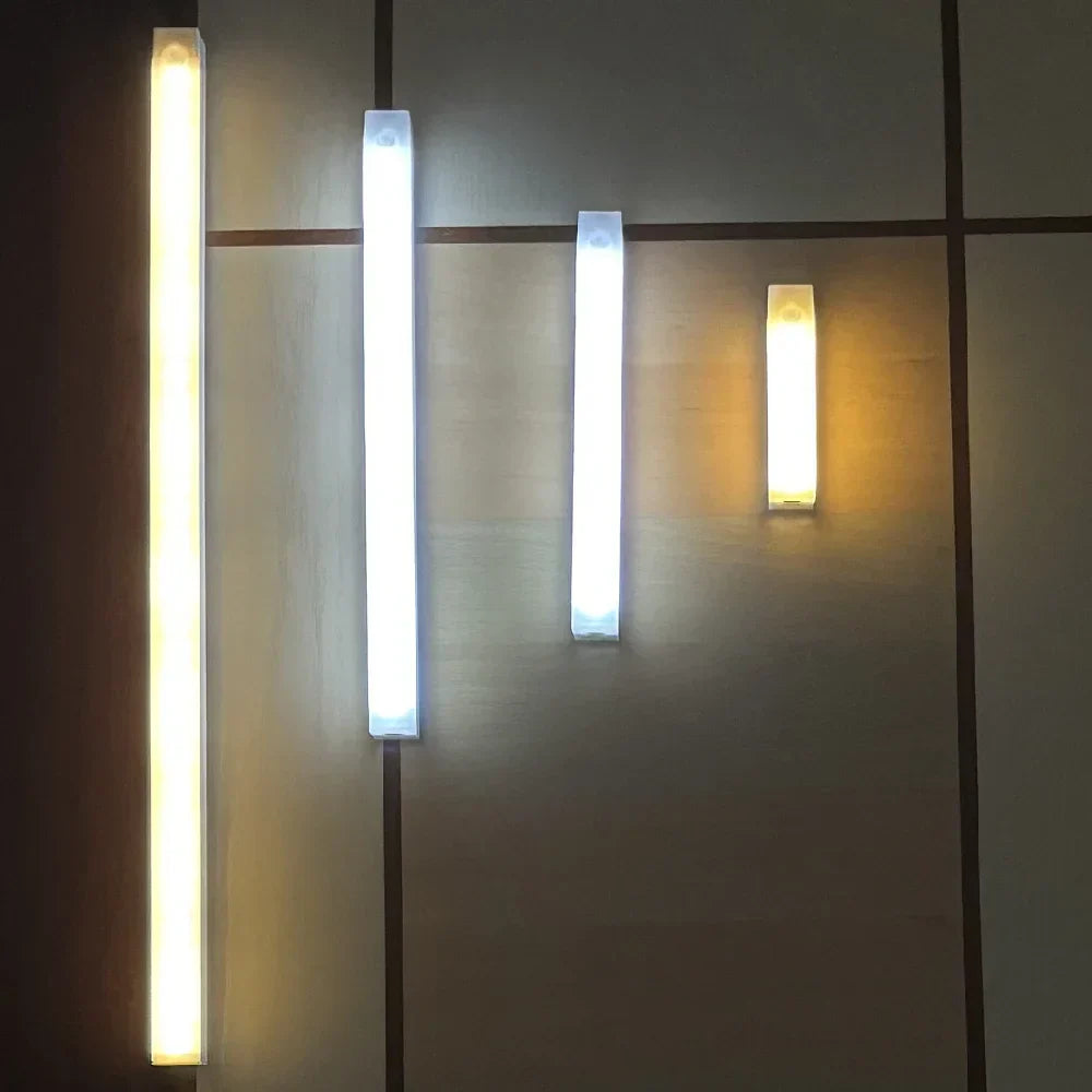 Hjemix | Bevegelsessensor LED nattlys USB-oppladbar trådløs lampe