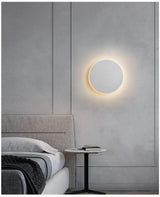 Hjemix | Moderne rund LED vegglampe for stilfull ambient belysning