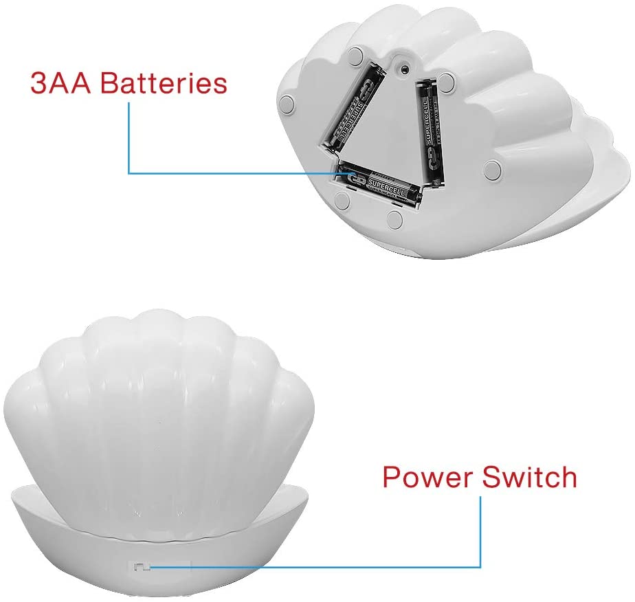 Hjemix | Fairy Shell Nattlys