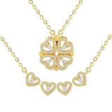 Hjemix | Magnetiske klebende plater og hjerter halskjede