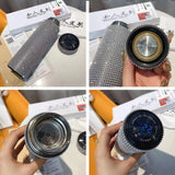 Hjemix | Smart Flaske Termos I Smart Temperaturdisplay Zirconia Vakuumflaske 500 ML