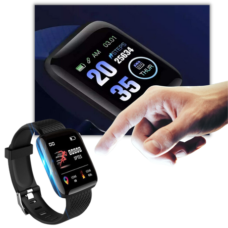 Smartklokke med berøringsskjerm