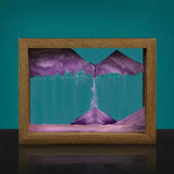 Hjemix | Massivt tre 3D roterende sandmaleri