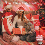 Hjemix | Stjerneprosjektor, Galakseprosjektor for Soverom, Fjernkontroll & Hvitt Støy Bluetooth Høyttaler