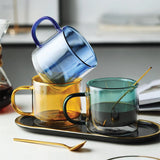 Hjemix | DoublyMug | Farget glasskrus for varme drikker