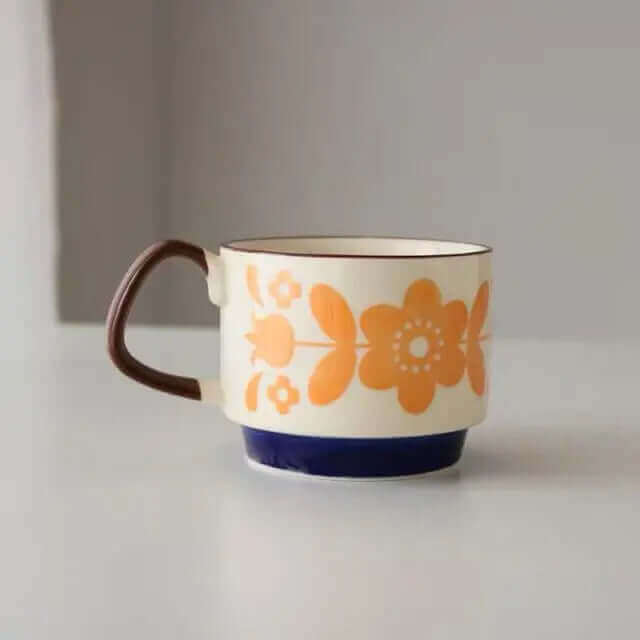 Hjemix | Enestående retro kaffekopper laget av keramikk – tilgjengelig i 8 forskjellige mønstre
