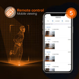 Hjemix | Smart trådløst overvåkingskamera drevet av solenergi