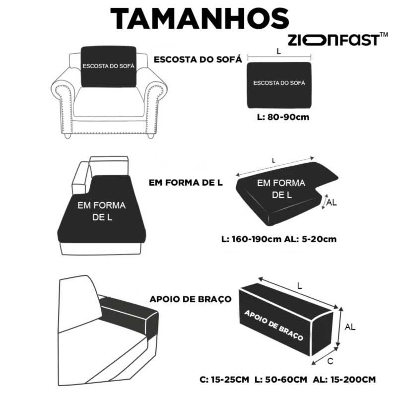 Hjemix | Vanntett elastisk sofatrekk - Zion™