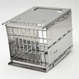 Hjemix | Bærbar Rustfritt Stål Sammenleggbart Grill Kullgrill Grill Utendørs Camping Vedovn