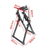 Hjemix | Sykkeltilbehør Sykkeljusteringsring Bord Sykkelverktøy Hjulsett Justeringsbord (Svart)