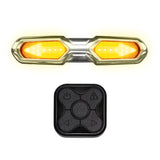 Hjemix | Sykkel Smart Trådløs Fjernkontroll Kjørekontroll Varsellykt (DT-6002Z)