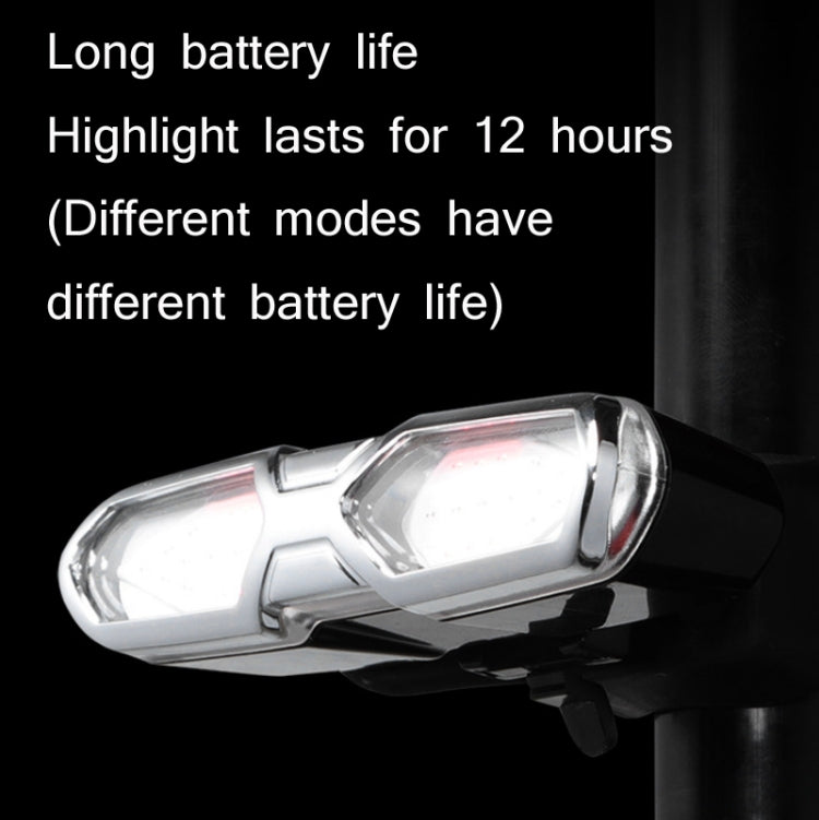 Hjemix | Sykkel Smart Trådløs Fjernkontroll Kjørekontroll Varsellykt (DT-6002Z)