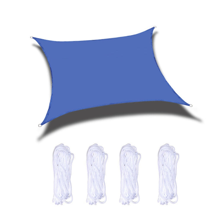 Hjemix | Utendørs Hage Solseil Vanntett Anti-UV Markise, Størrelse: 2m x 3m (Kongeblå)