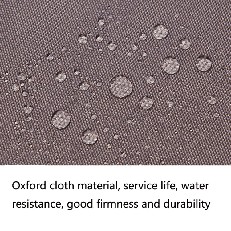 Hjemix | Utendørs hage solseil vanntett Anti-UV paviljong, Størrelse: 3m x 3m (Svart)