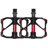 Hjemix | 1 par PROMEND terrengsykkel racing sykkel aluminium pedaler (PD-R87 svart)