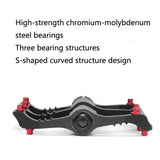 Hjemix | 1 par PROMEND terrengsykkel racing sykkel aluminium pedaler (PD-R87 svart)