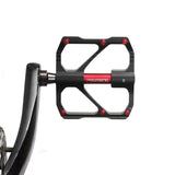 Hjemix | 1 par PROMEND terrengsykkel racing sykkel aluminium pedaler (PD-R87 svart)