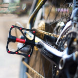 Hjemix | 1 par PROMEND terrengsykkel racing sykkel aluminium pedaler (PD-R87 svart)