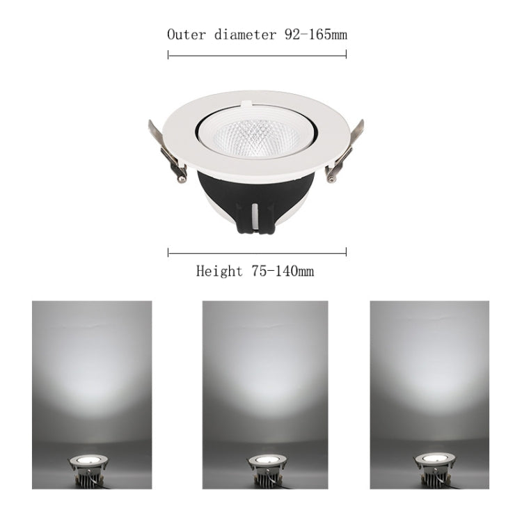 Hjemix | 35w Cutout 150mm LED Full Spectrum Plantevekstlys