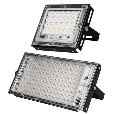 Hjemix | LED Plantebelysning Full Spektrum Vanntett Grow Light EU Plugg 144 Perler 200W