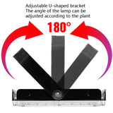 Hjemix | LED Plantebelysning Full Spektrum Vanntett Grow Light EU Plugg 144 Perler 200W