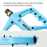 Hjemix | MEROCA Terrengsykkel Nylon Pedal (Lilla)