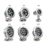 Hjemix | LED Underwater Light Pool Fish Pond Fountain Waterproof Landscape Light 18W(Gul)