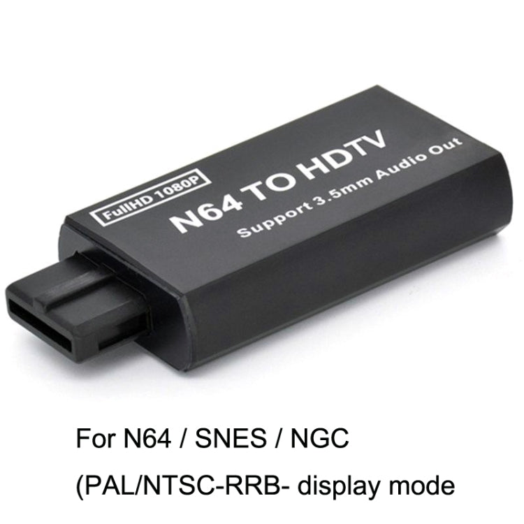 Hjemix | For Nintendo N64 / SNES / NGC / SFC Adapter N64 til HDMI Converter