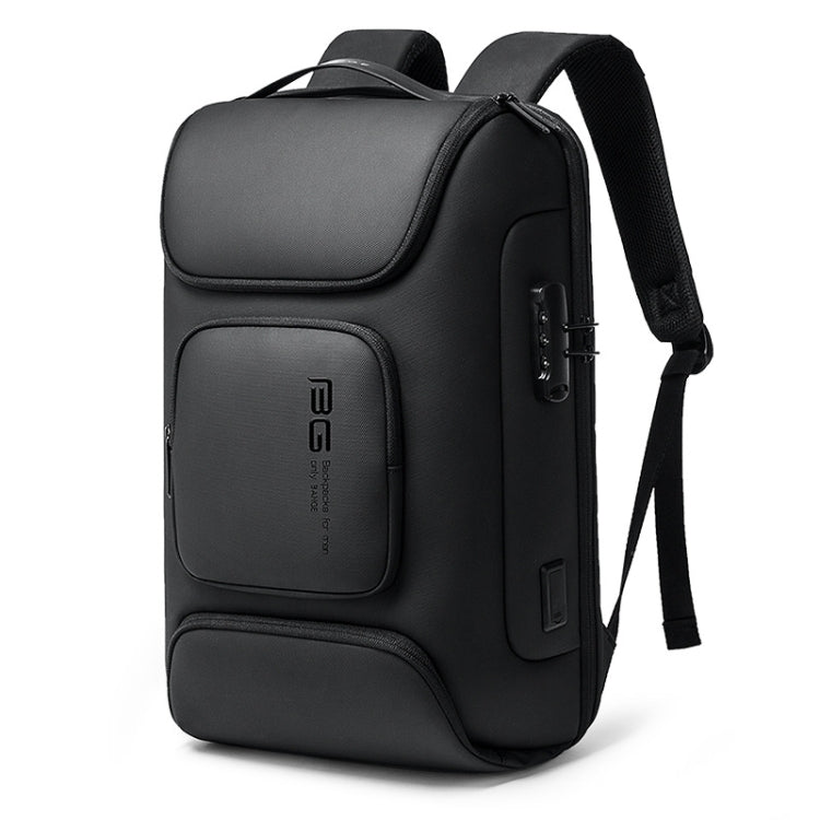 Hjemix | BANGE BG-7216plus Tyveribeskyttelse Vanntett Reise Herre Ryggsekk 15,6 Tommer Laptop Bag (Svart)