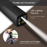 Hjemix | AP-04 Trådløs Elektrisk Luftpumpe Med LCD Skjerm For Fotball Basketball (Svart)