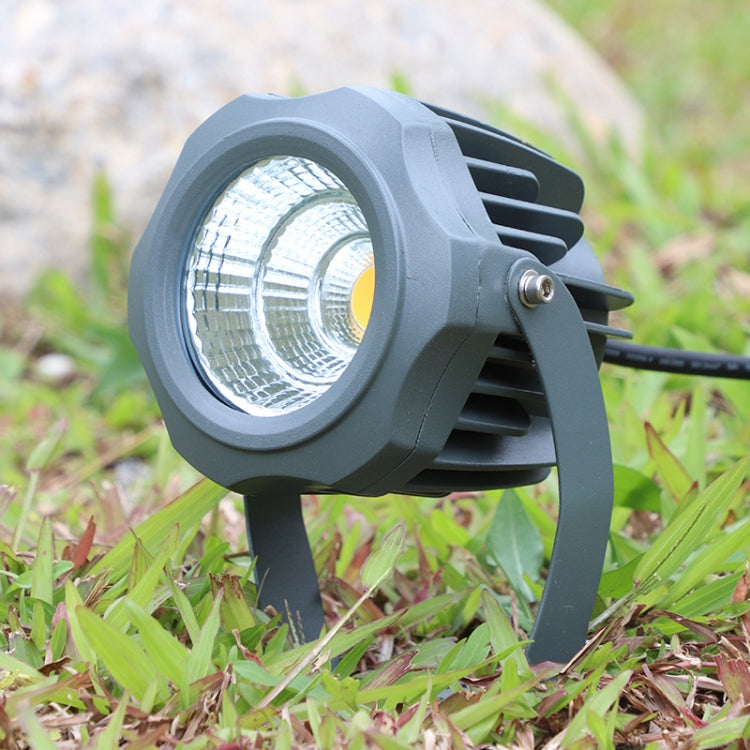 Hjemix | LED Flomlys COB Utendørs Vanntett Spotlights Reklamebelysning Hage Lampe, Farge: 30W 4 Fargevalg 1
