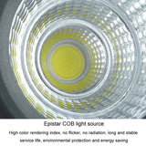 Hjemix | LED Flomlys COB Utendørs Vanntett Spotlight Billboard Lyskaster Hagelampe, Farge: 20W 7 Farger